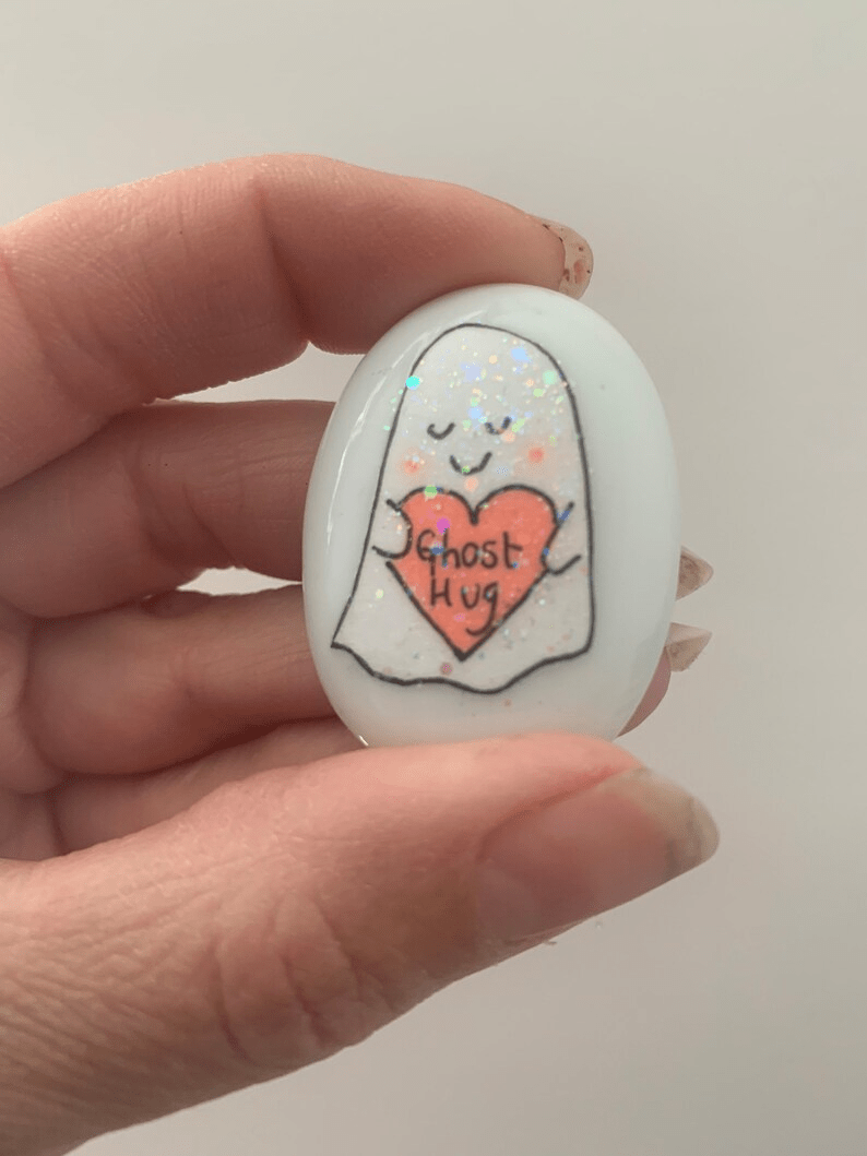Positive affirmations, comfort stone