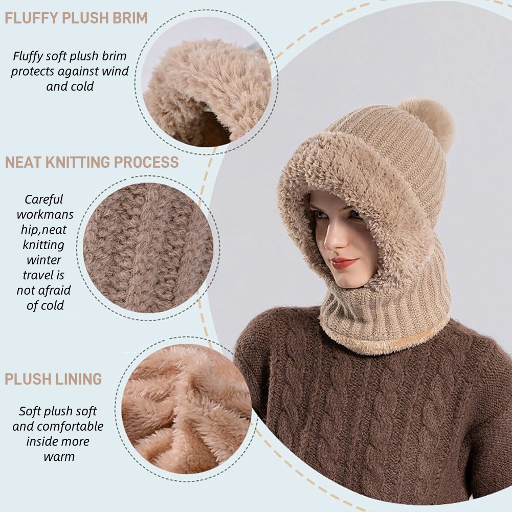 🎄CHRISTMAS ON SALE🔥Women's Knitted Hat In Autumn And Winter