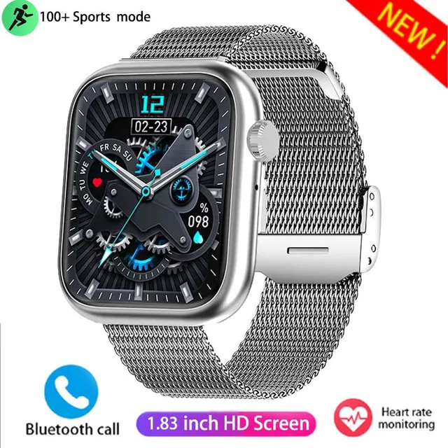 2024 New Women's Sport 1.85-inch smartwatch Women's Cycle Reminders HD Bluetooth Calls Men's smartwatch for Huawei Xiaomi + box