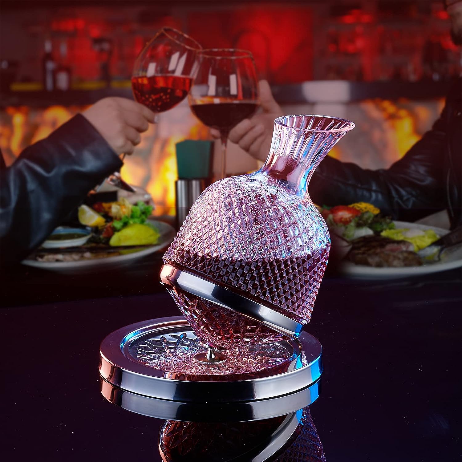 🌲Early Christmas Sale 50% OFF - 【Tiktok Hot Sale】🔥2023 New Spinning top wine decanter--🔥FREE SHIPPING🔥