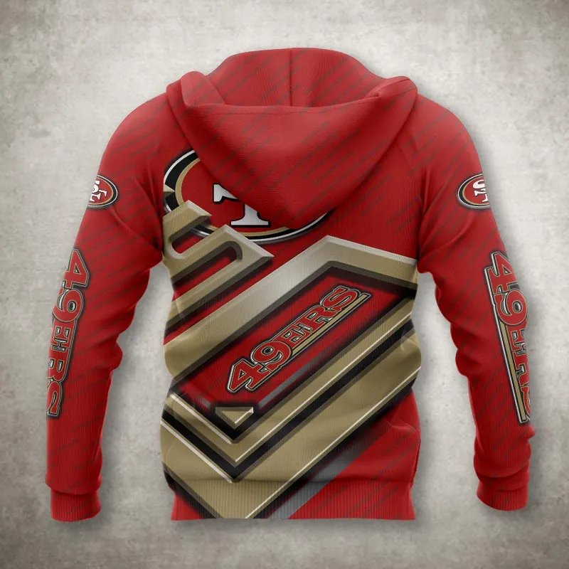 SAN FRANCISCO 49ERS 3D HOODIE DK4399