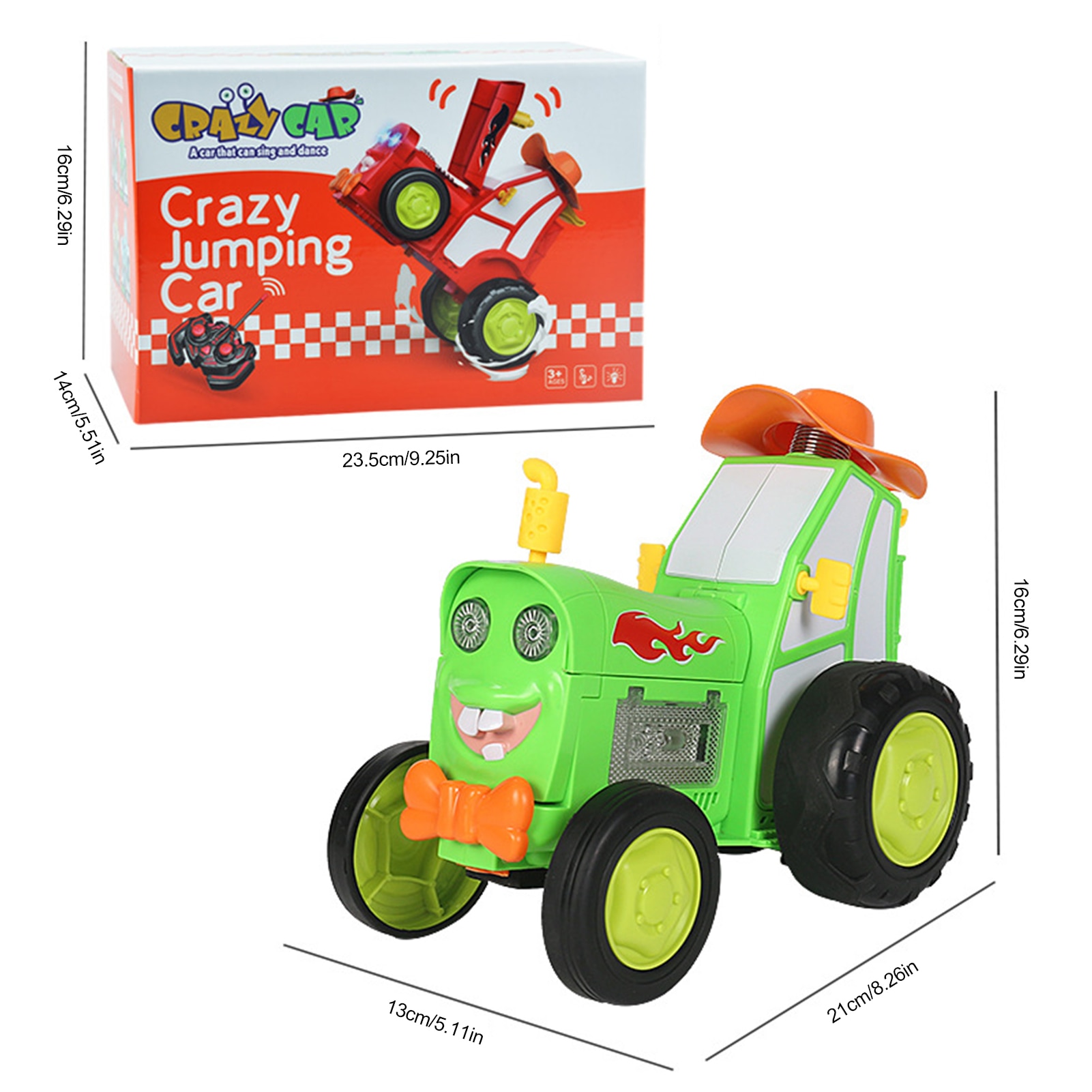 💥Last Day Promotion-[SAVE 50% OFF]--CRAZY JUMPING CAR--BUY 2 GET 10% OFF & FREE SHIPPING
