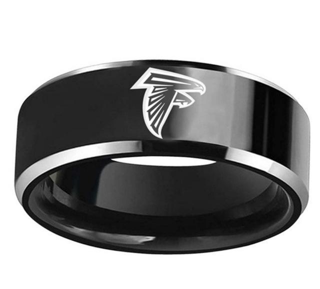 LIMITED EDITION ATLANTA FALCONS TITANIUM STEEL RING