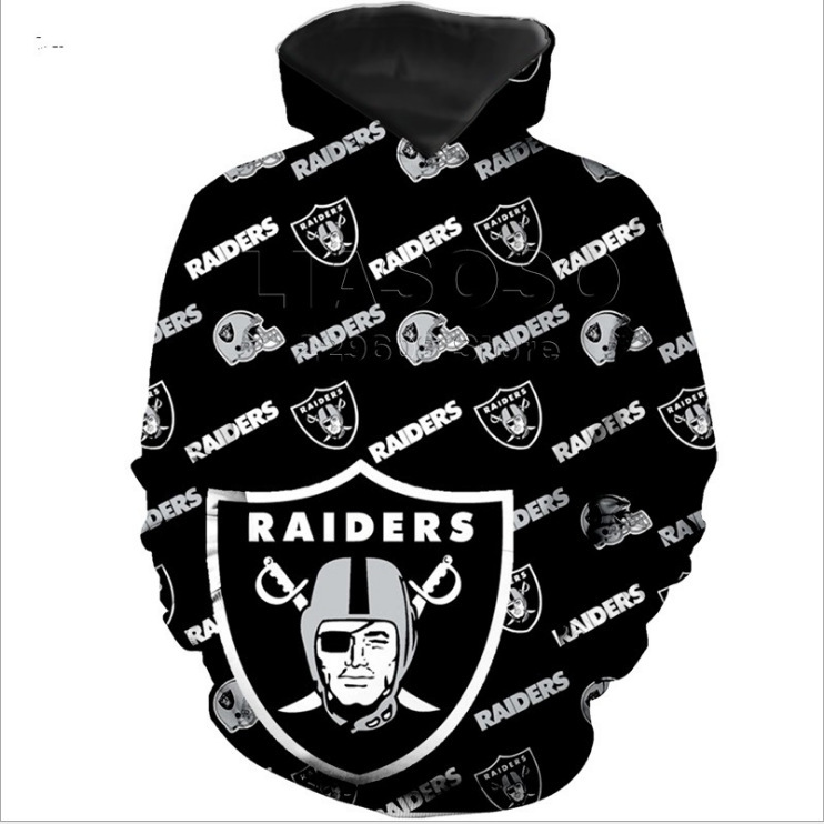 LAS VEGAS RAIDERS 3D HOODIE LVR2102