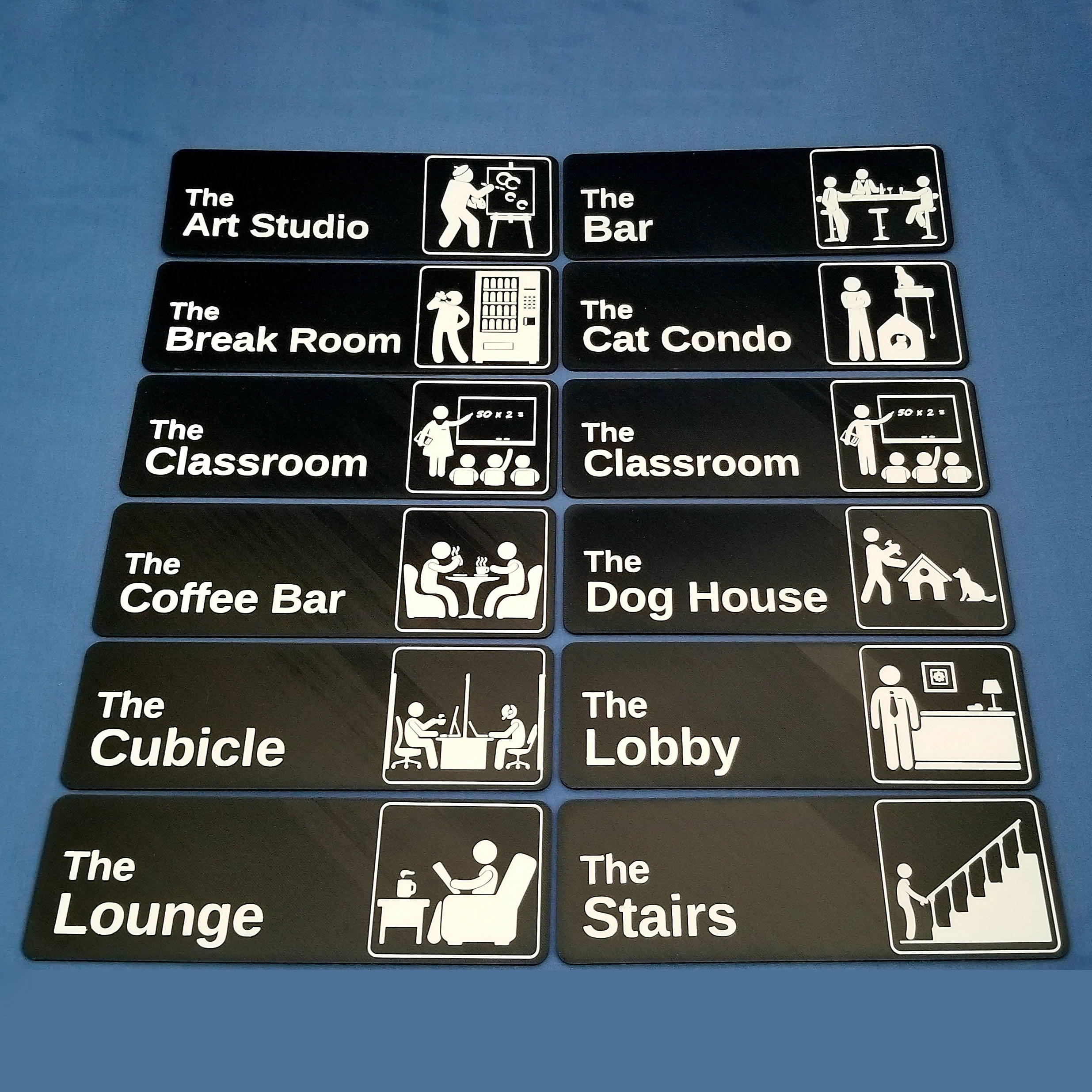 The Office Signs | Characterful room decorations