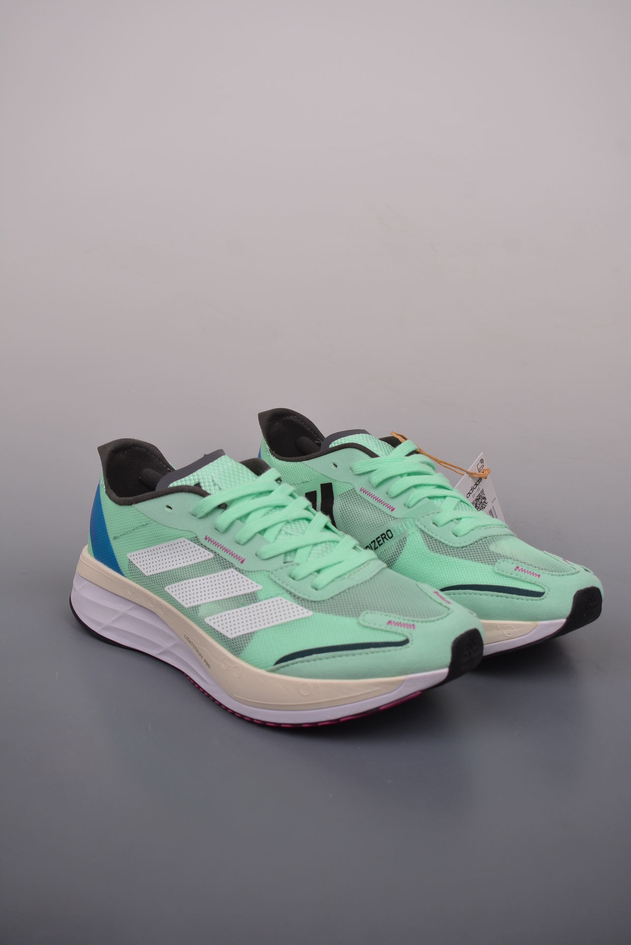 Adidas adizero Boston 11 Blue and White CV9064