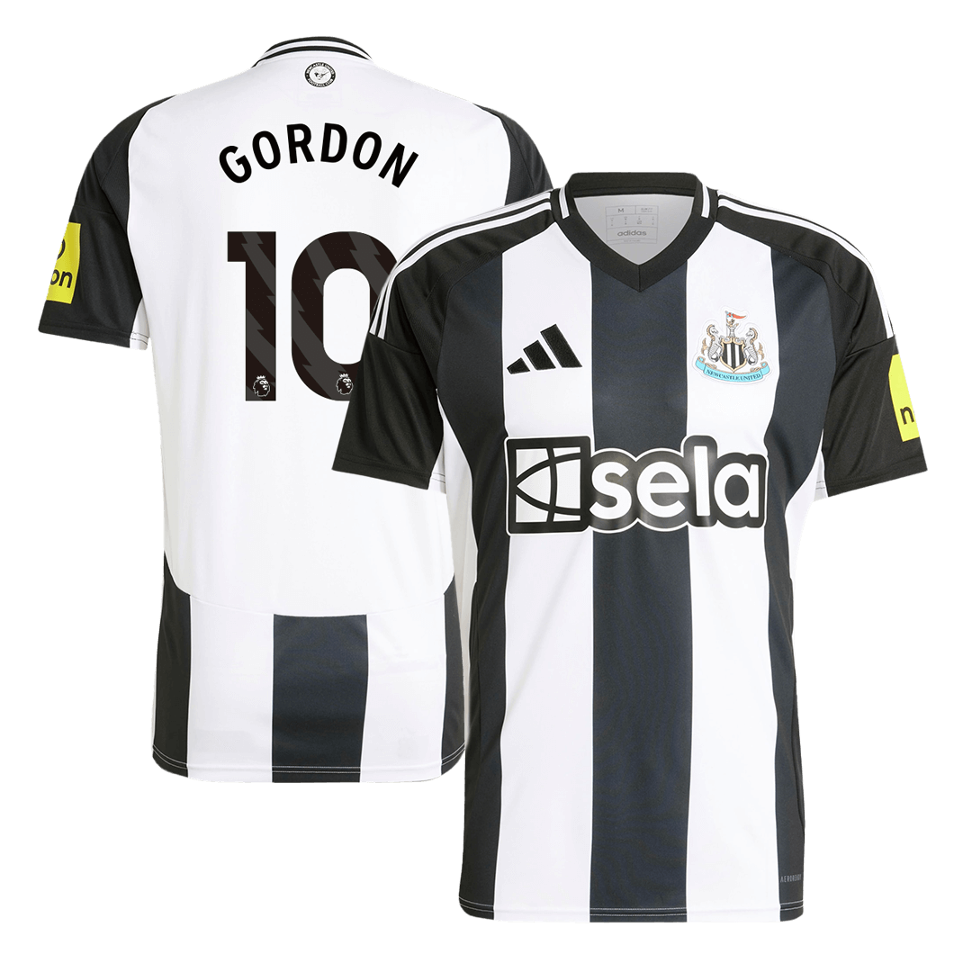 GORDON #10 Newcastle United Home Football Shirt 2024/25