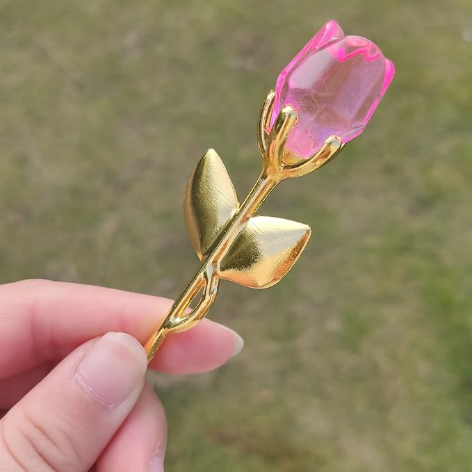 💖 Valentine's Day Sale 49% OFF 💖Artificial  Mini Crystal Rose Flower