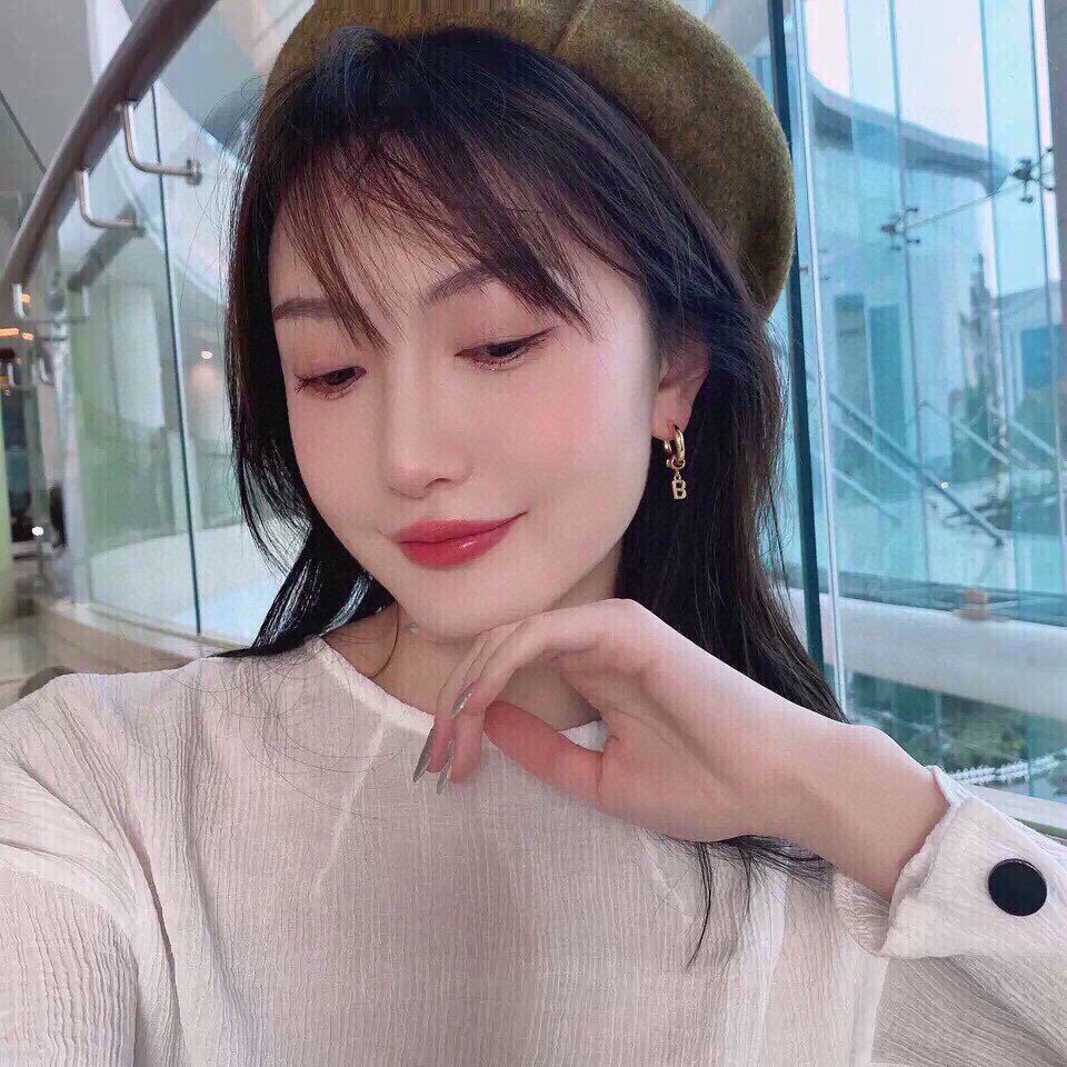Balenciaga hoop earrings