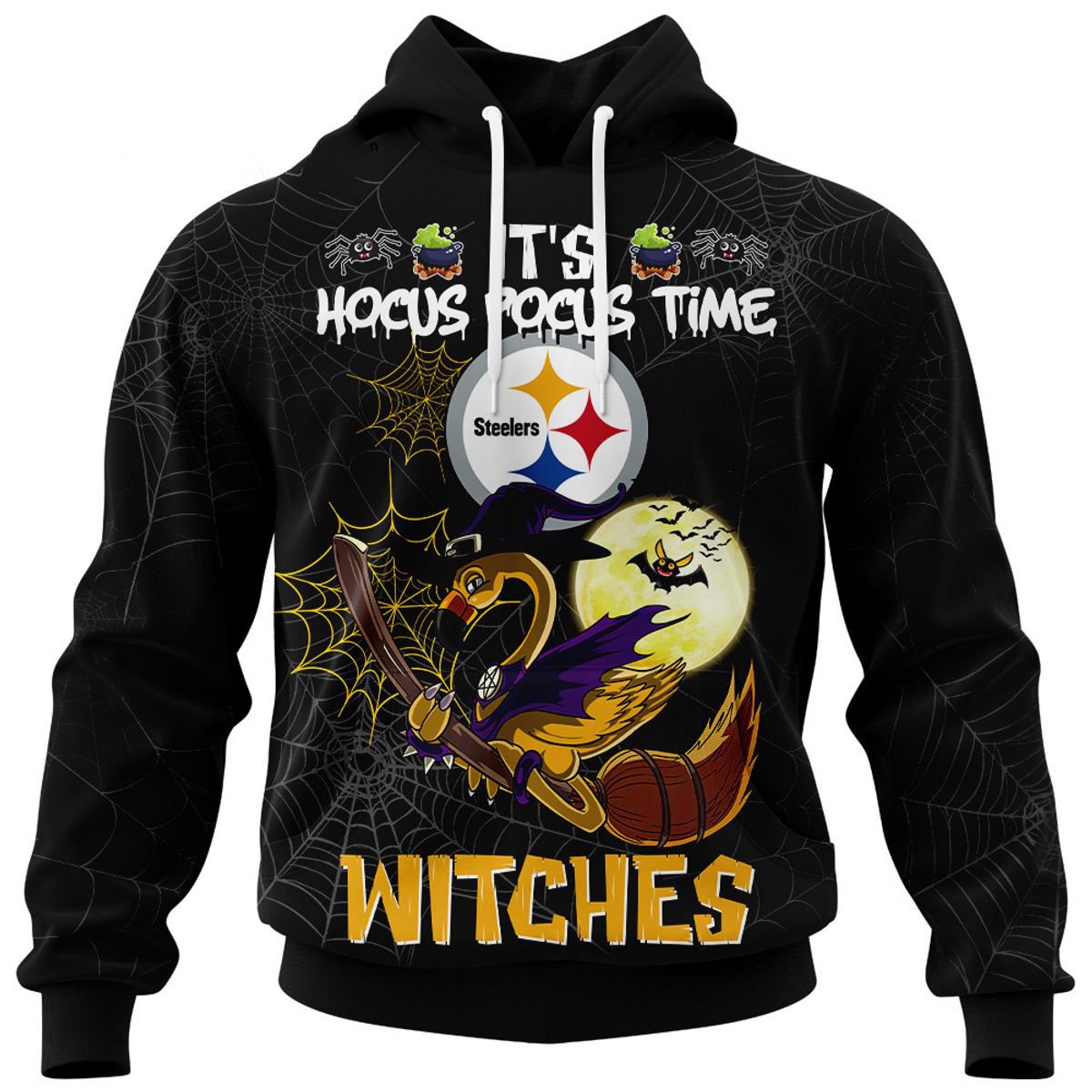 PITTSBURGH STEELERS 3D HOODIE HALLOWEEN002