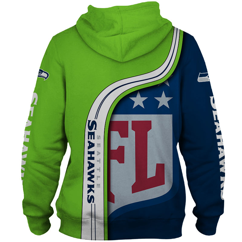 SEATTLE SEAHAWKS 3D HOODIE SSSS001