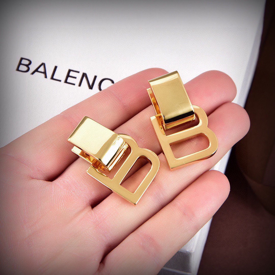 Balenciaga BB earrings