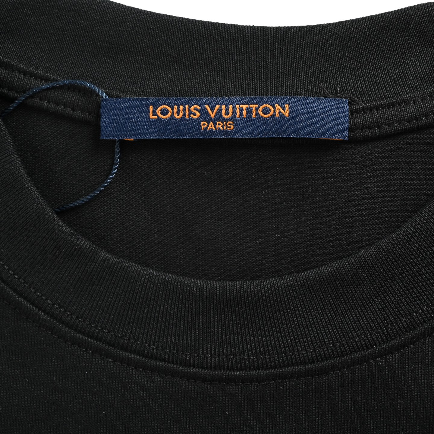 Louis Vuitton 25ss three flower slogan towel embroidered short sleeves