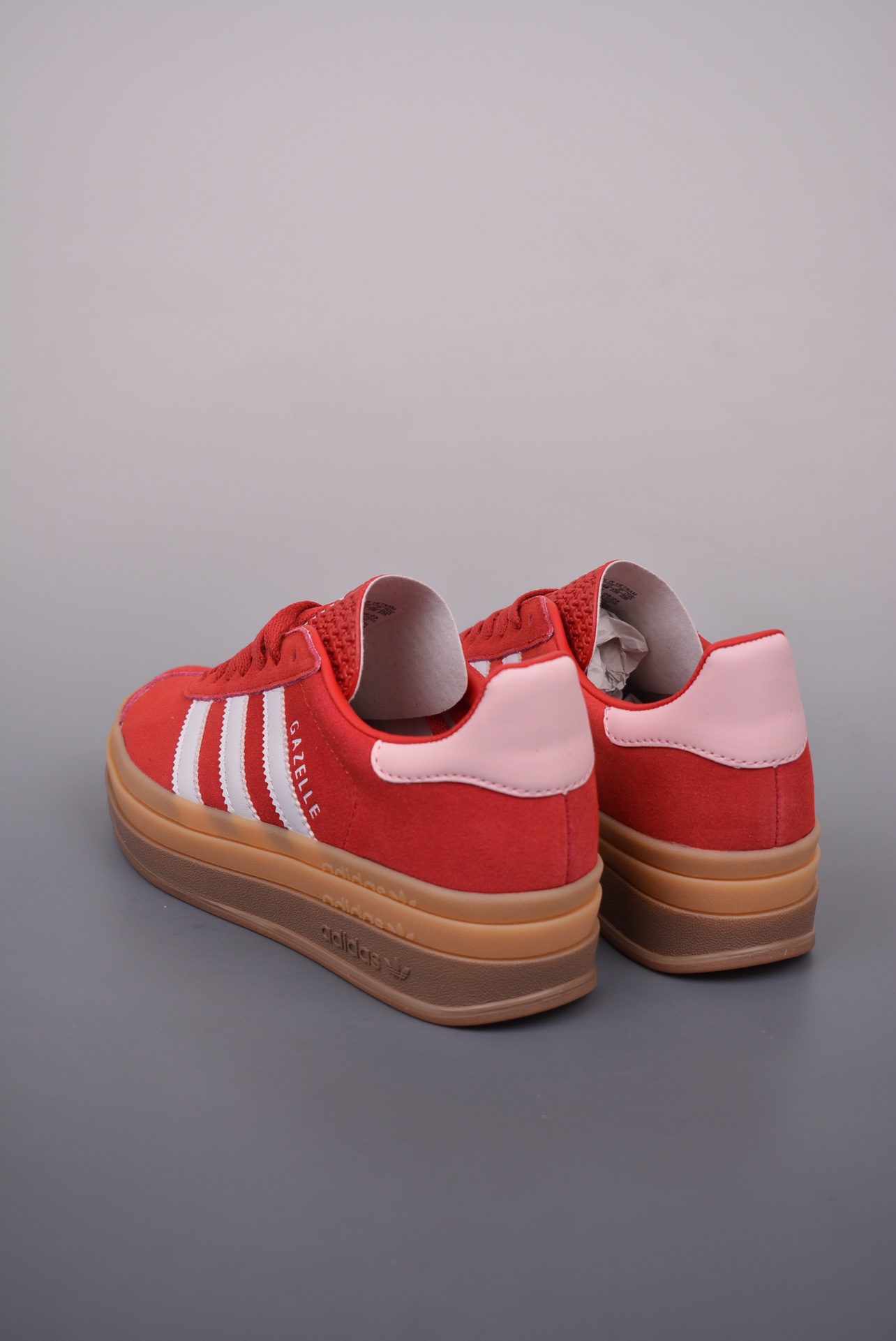 Adidas Originals Gazelle Bold Red and White ID6997