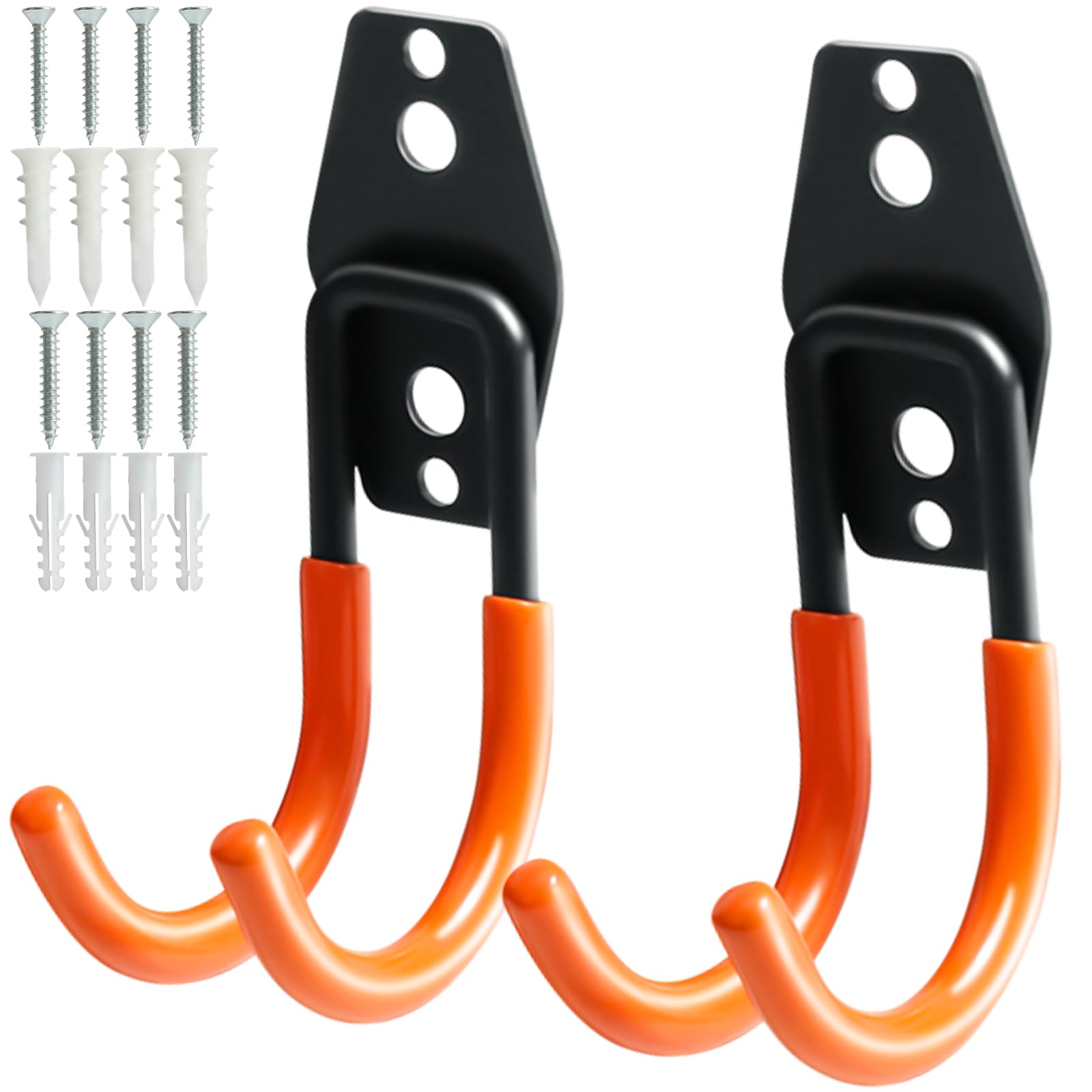 2 Pack Heavy Duty Garage Storage Hooks – Strong, Sturdy & Built to Last! 🔩💪