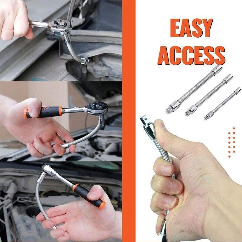🔥Last Day Promotion - 50% OFF🔥 Electric Wrench Sleeve Universal Extension Rod  - Buy 2 Get 10% Off