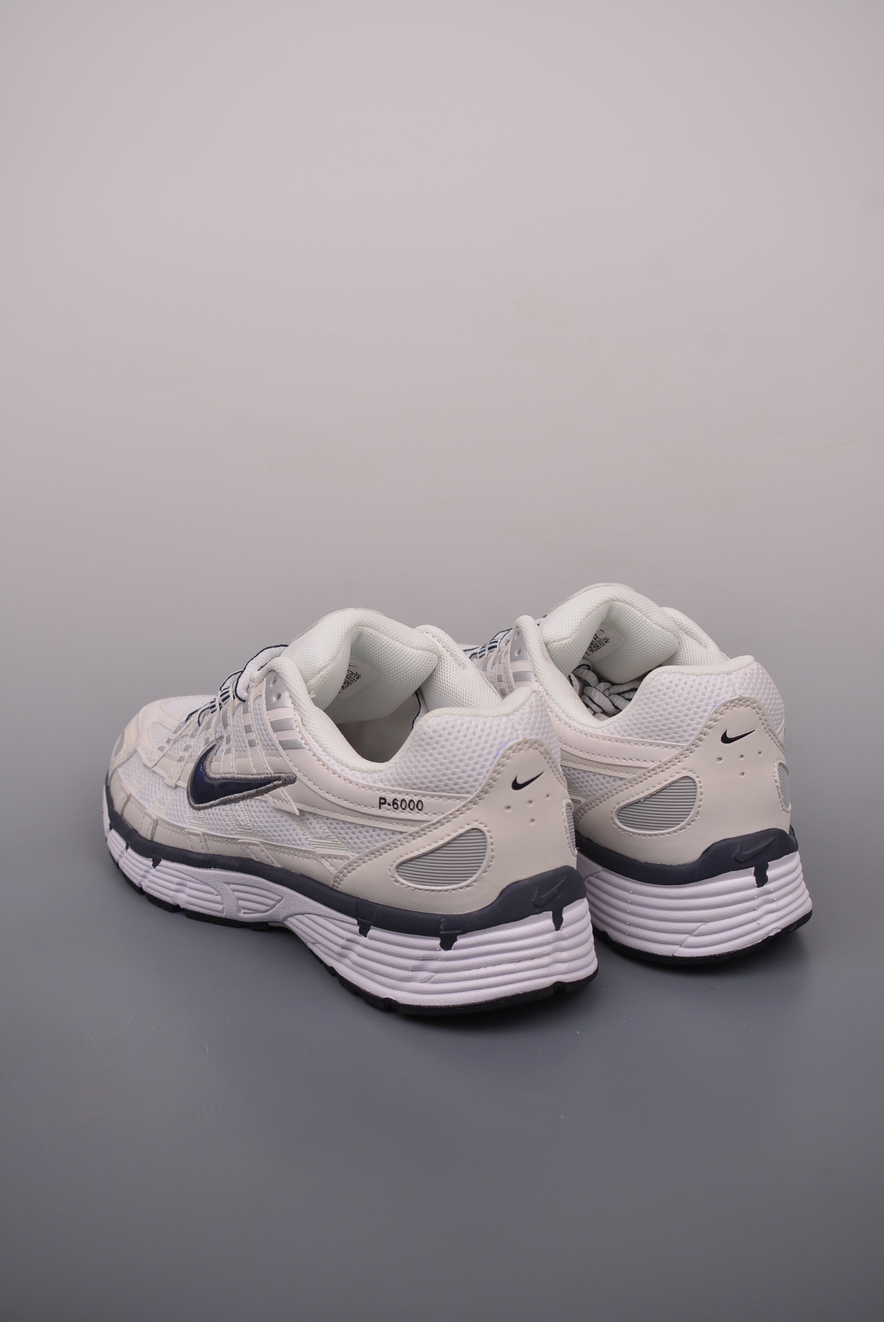 Nike Initiator Running INS P-6000 Daddy Shoes Beige Obsidian Blue CD6404-018