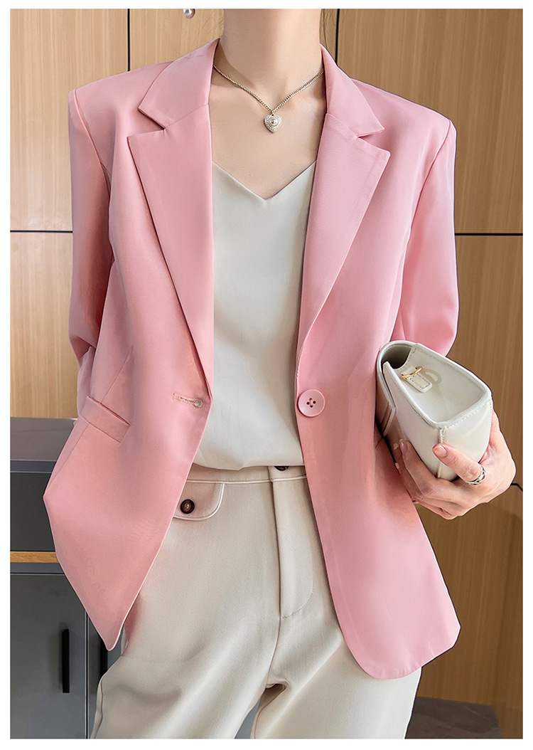 Small suit jacket for ladies Temperament self-cultivation age