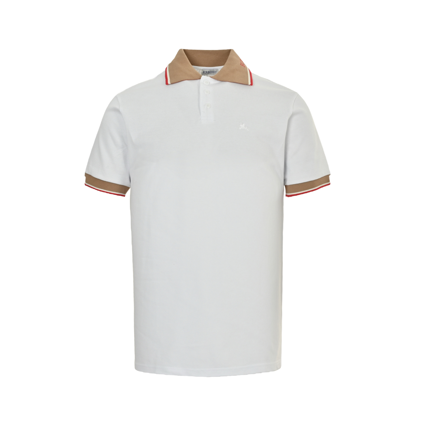 Burberry 25ss wheat ear warhorse embroidered Polo short sleeve