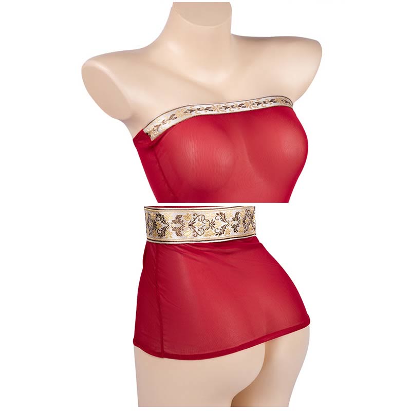 Vintage See-through Lingerie Set