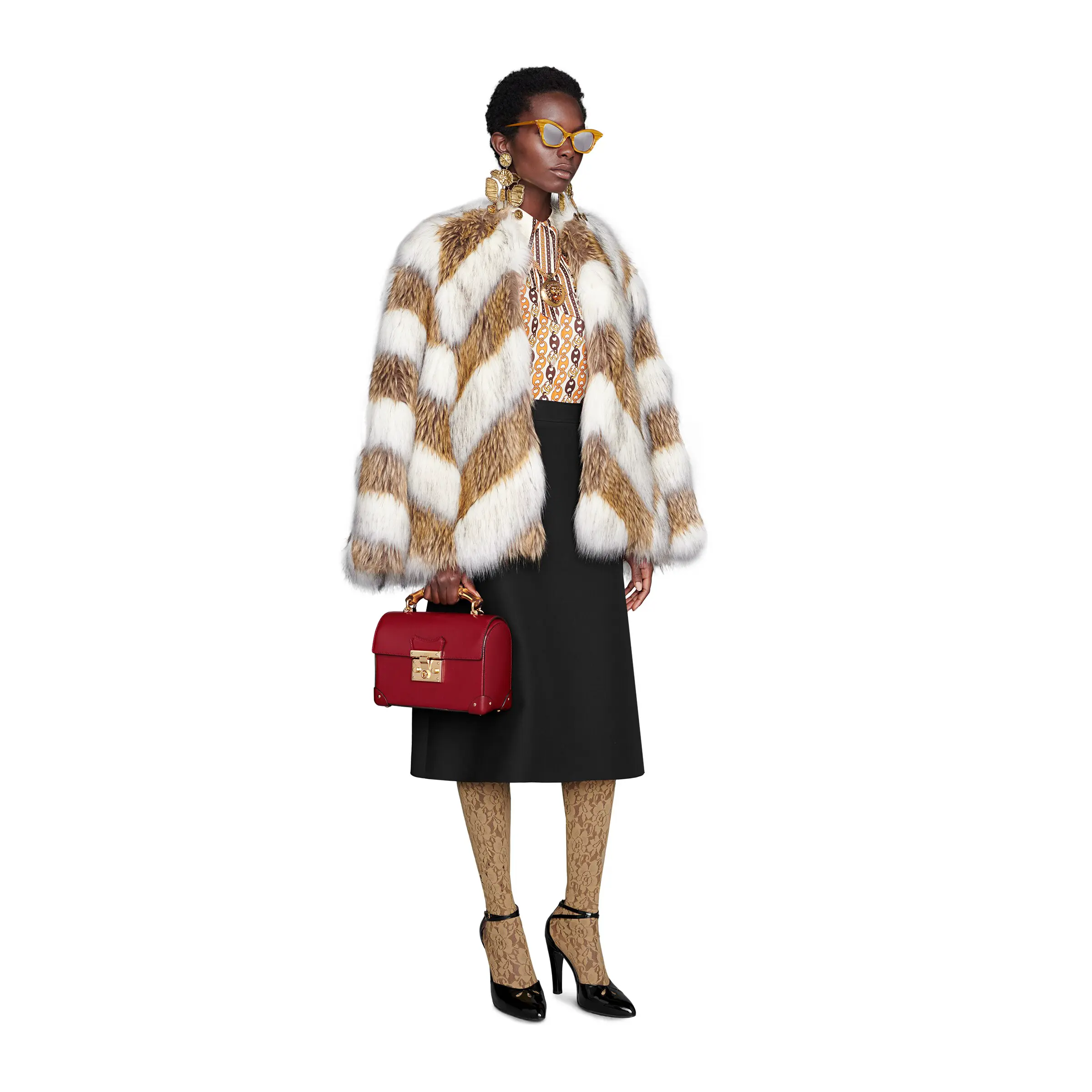Gucci Padlock Small Bamboo Shoulder Bag