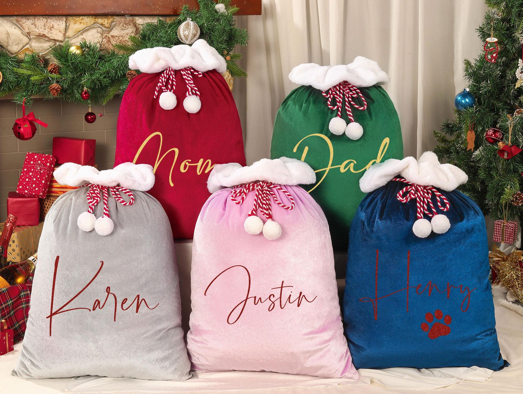 Personalised Santa Sack