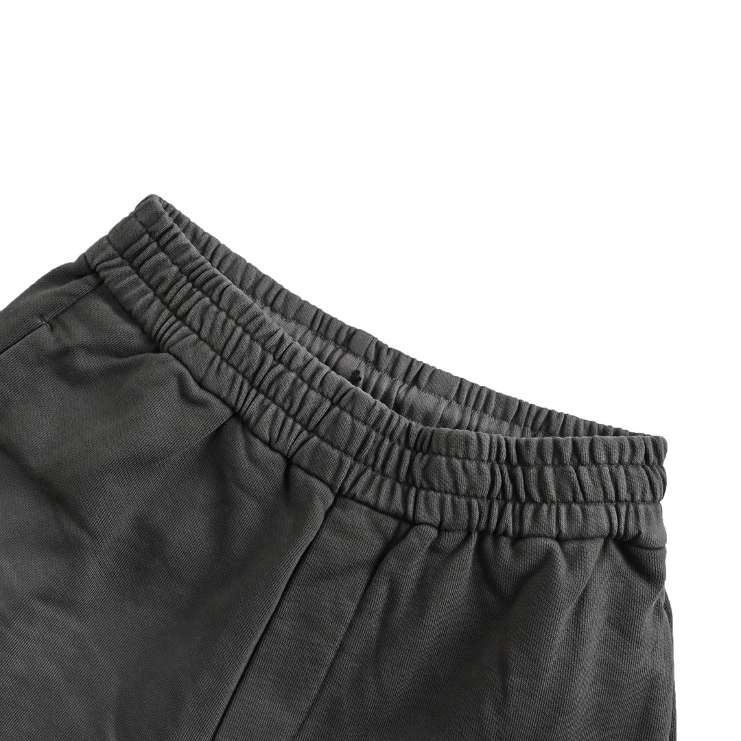 Fendi Heavy Grey Distressed Washed Gradient Trousers