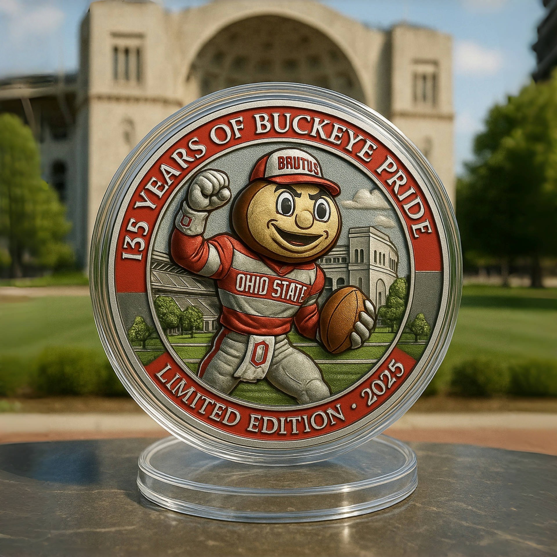 Ohio State Buckeyes 135th Anniversary Commemoration Coin