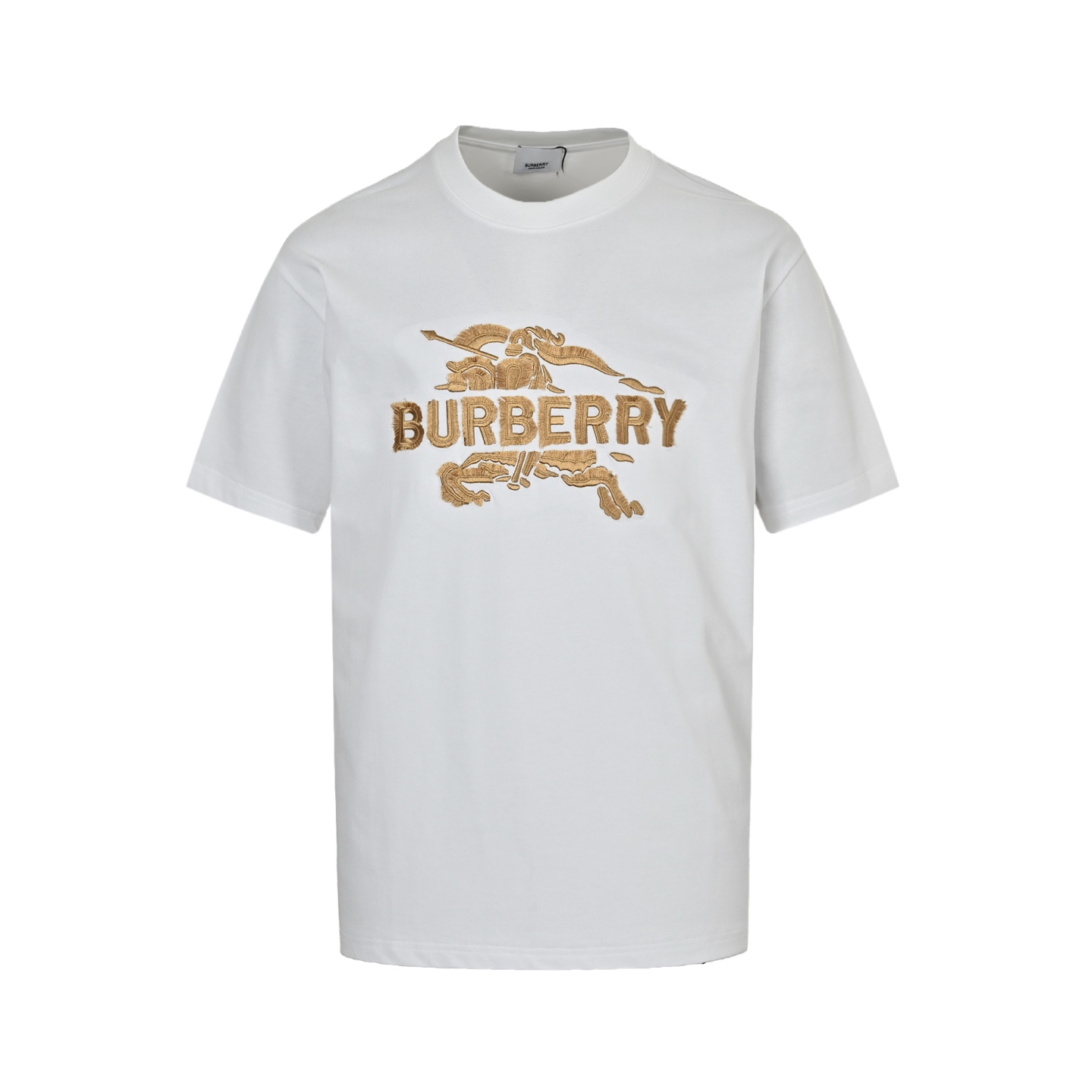 Burberry 25ss warhorse embroidered lace short sleeves