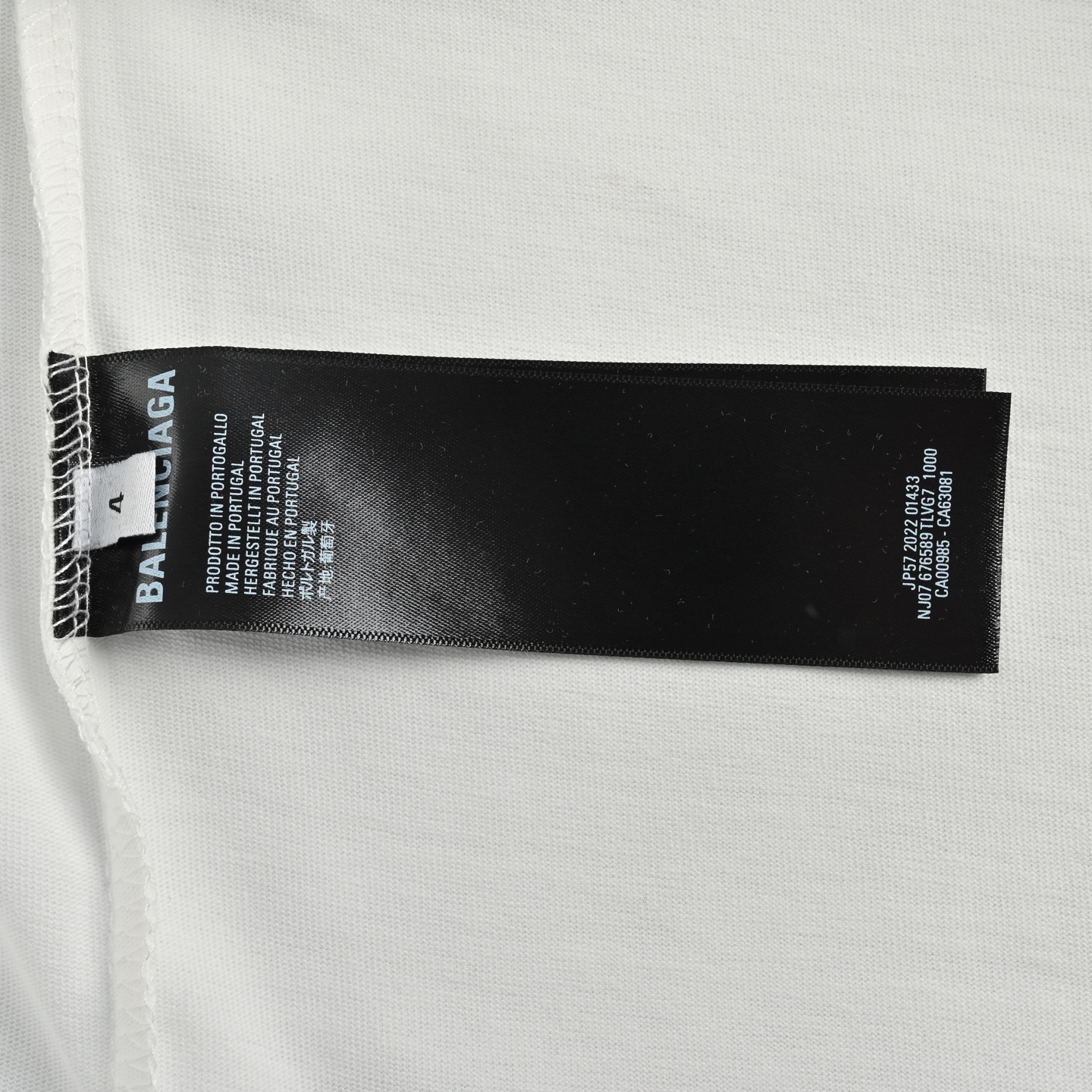 Balenciaga 25ss shoes print short sleeve