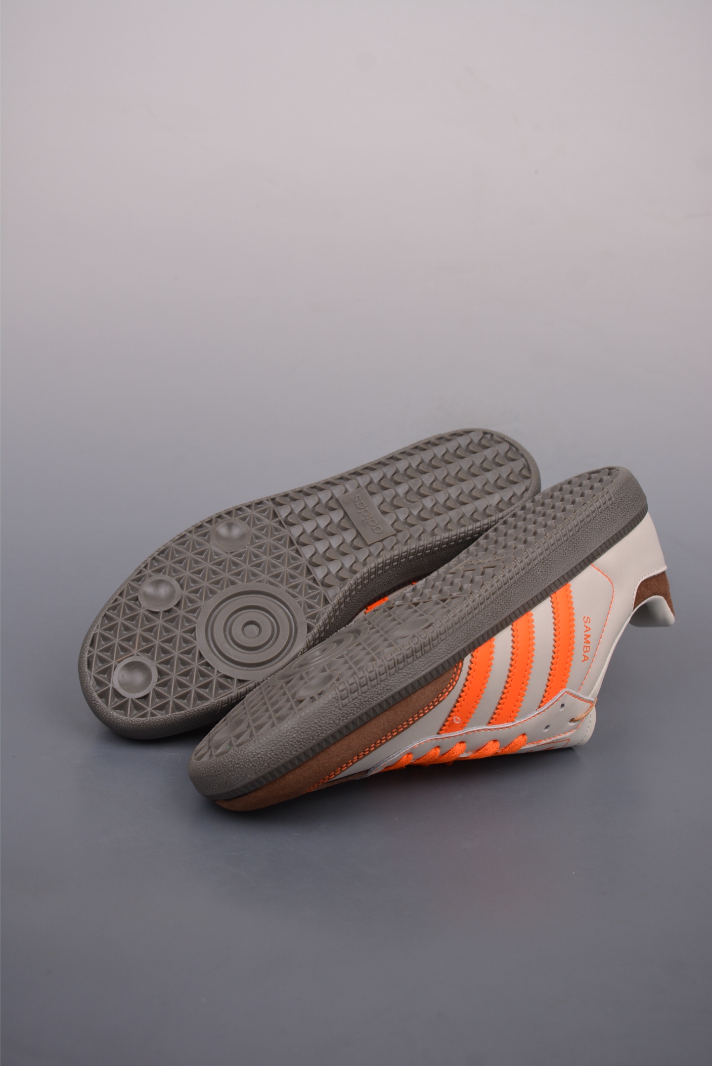 Adidas Originals Samba OG White Orange Brown JI2732