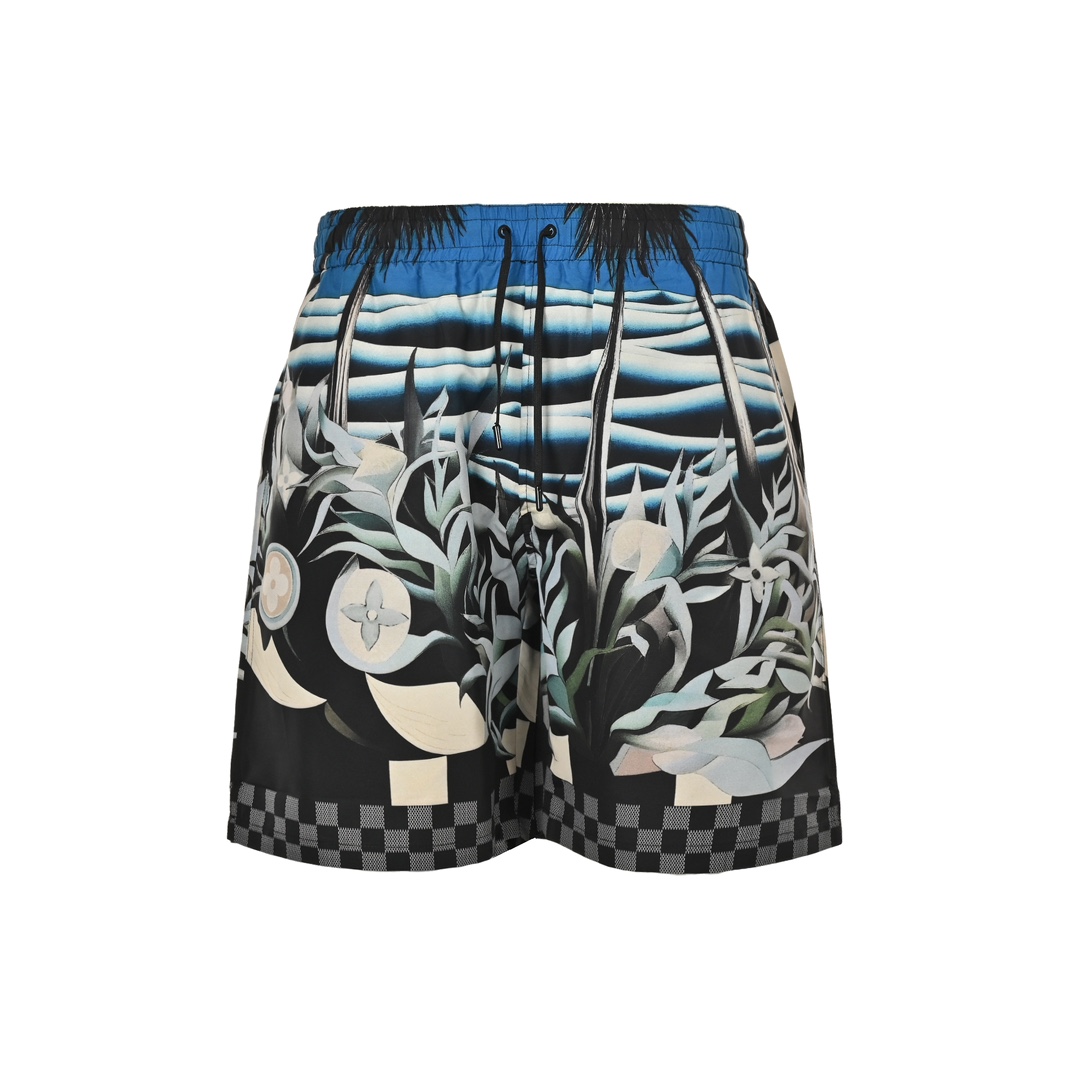 Louis Vuitton 24ss Beach Moonlight Print Shorts