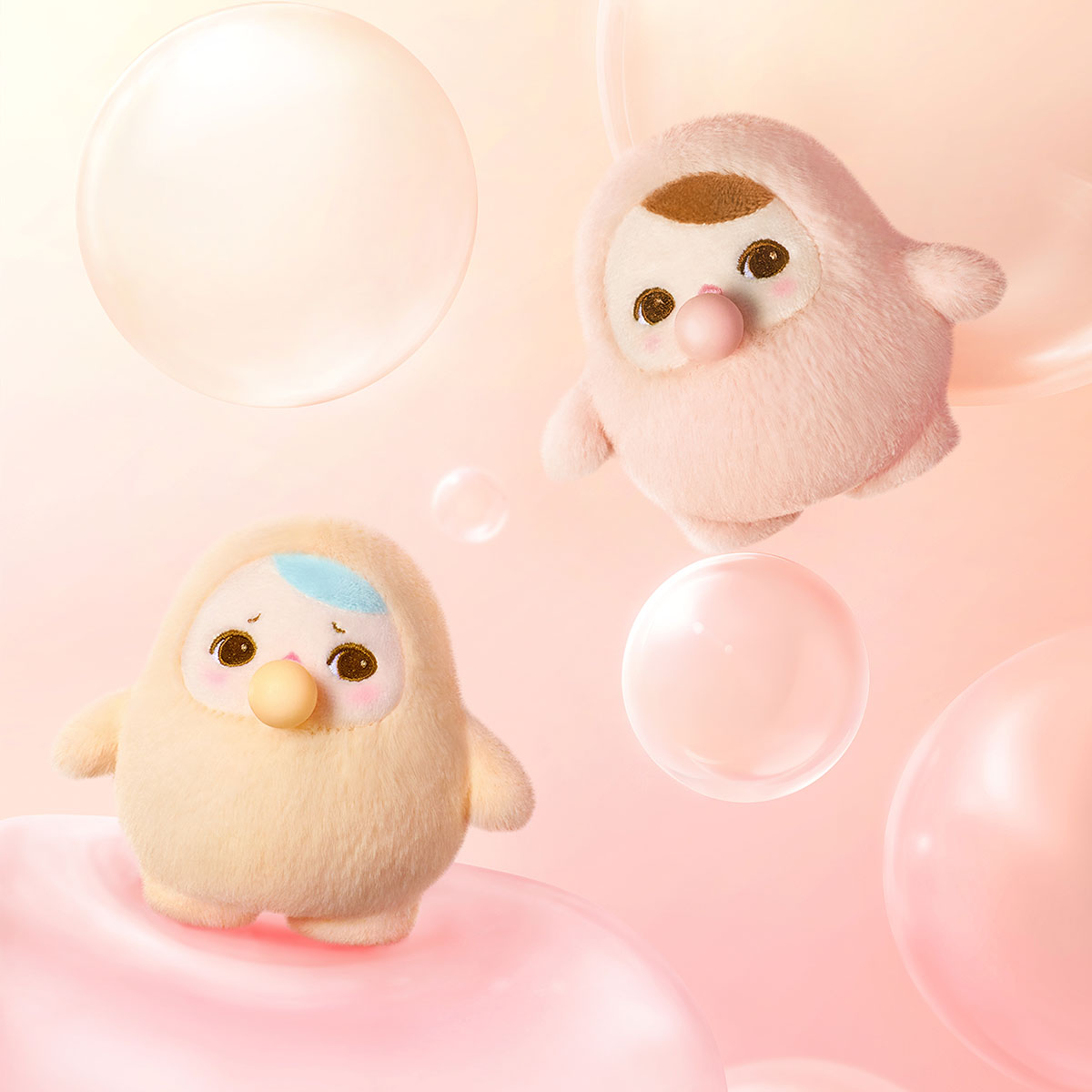 POP MART PUCKY BEANIE BUBBLE UP SERIES-Plush Pendant [1 Blind Box]