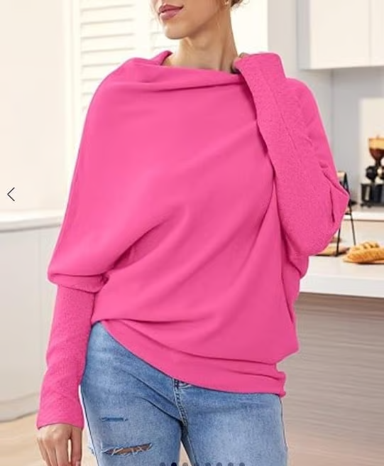 🔥LAST DAY 70% OFF🔥Asymmetric Draped Jumper✨
