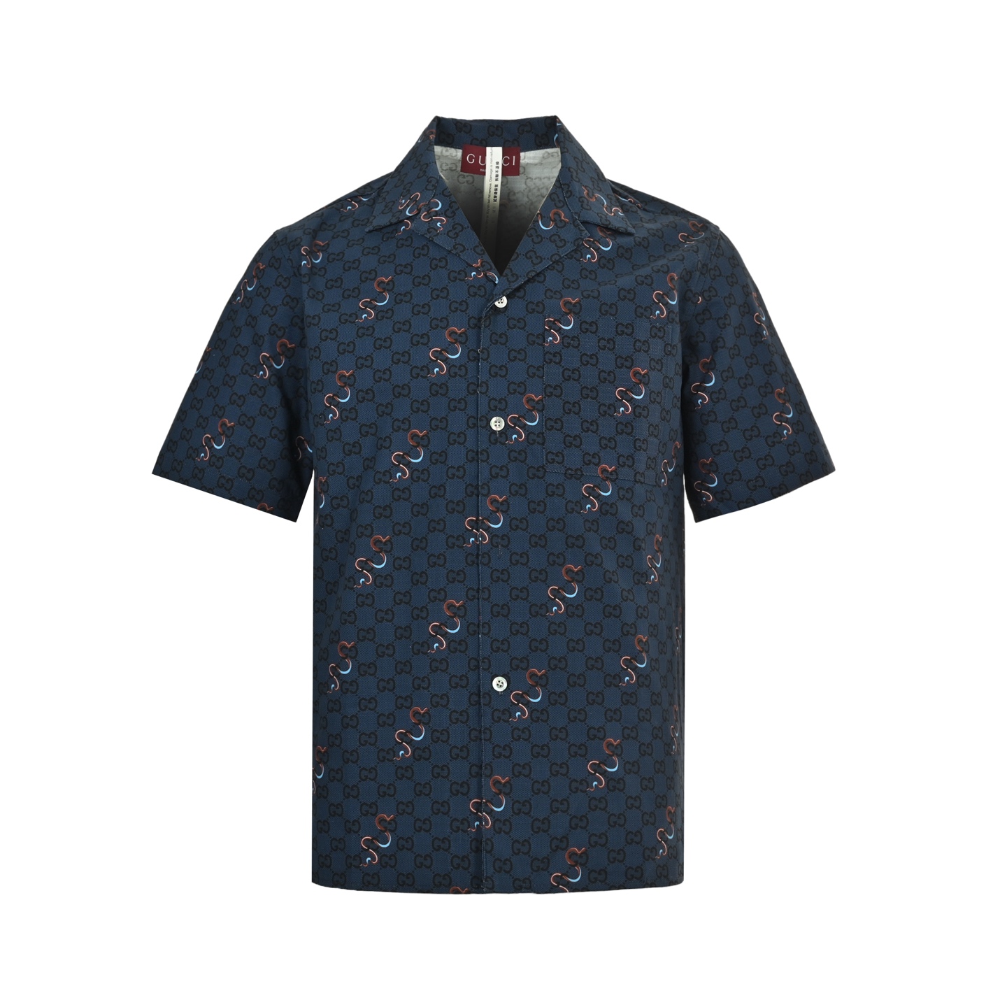Gucci Year of the Snake Limited Edition Snake Print Short Sleeve Shirt