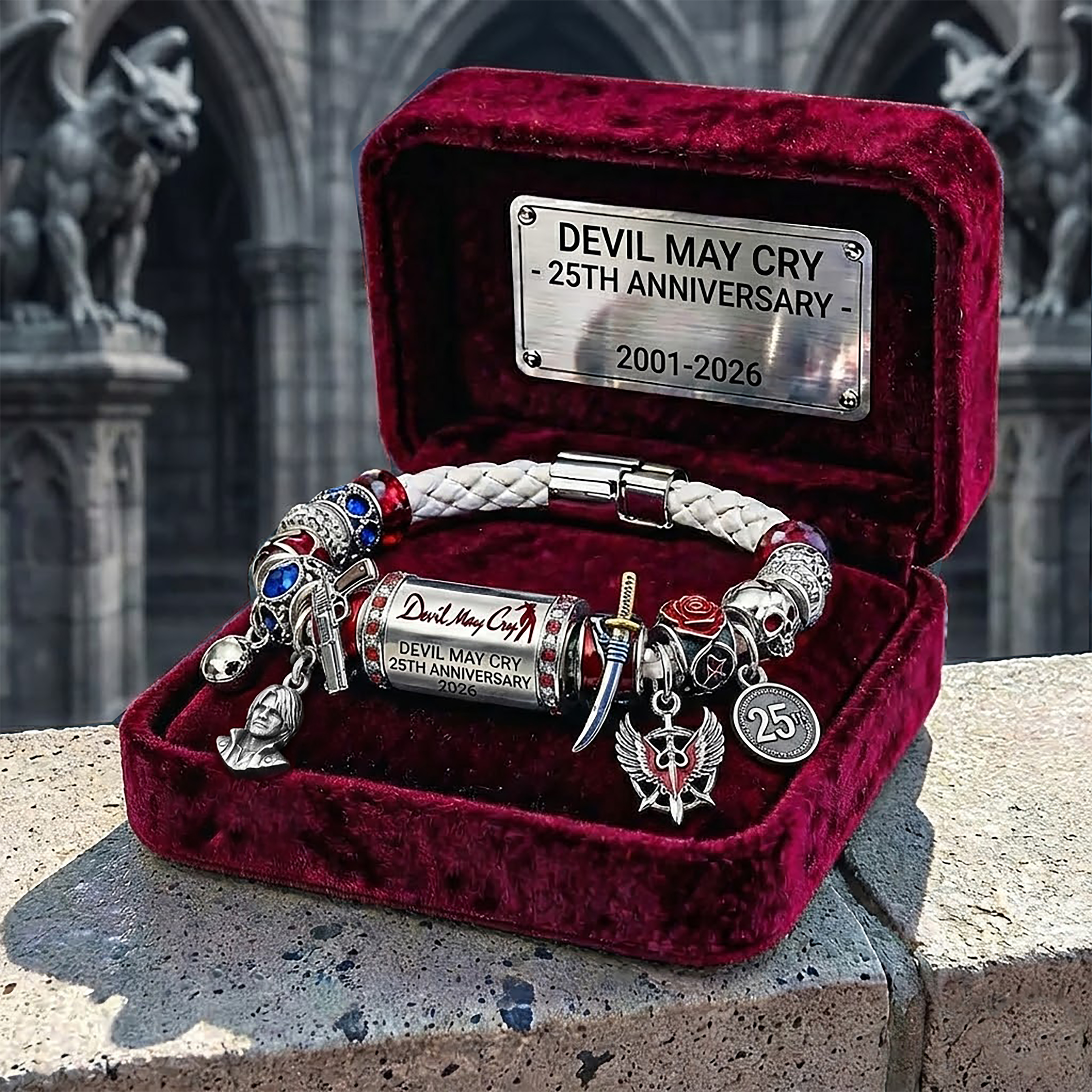 Devil May Cry 25th Anniversary Inspired Commemorative Bracelet