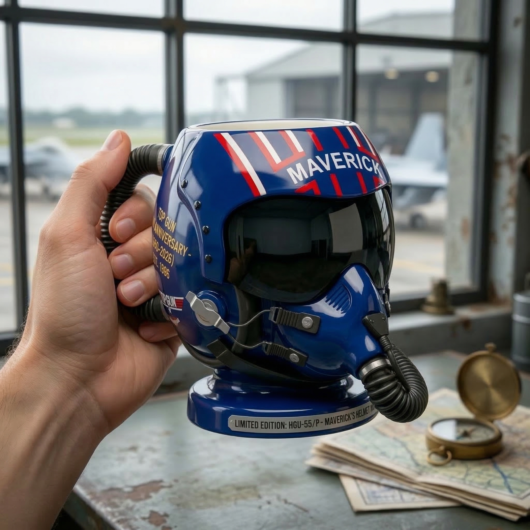 Top Gun Maverick Helmet Mug – 40th Anniversary Limited Edition