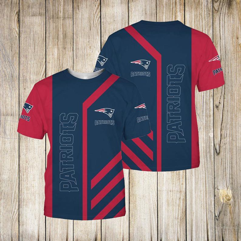 NEW ENGLAND PATRIOTS 3D T-SHIRT NEP028