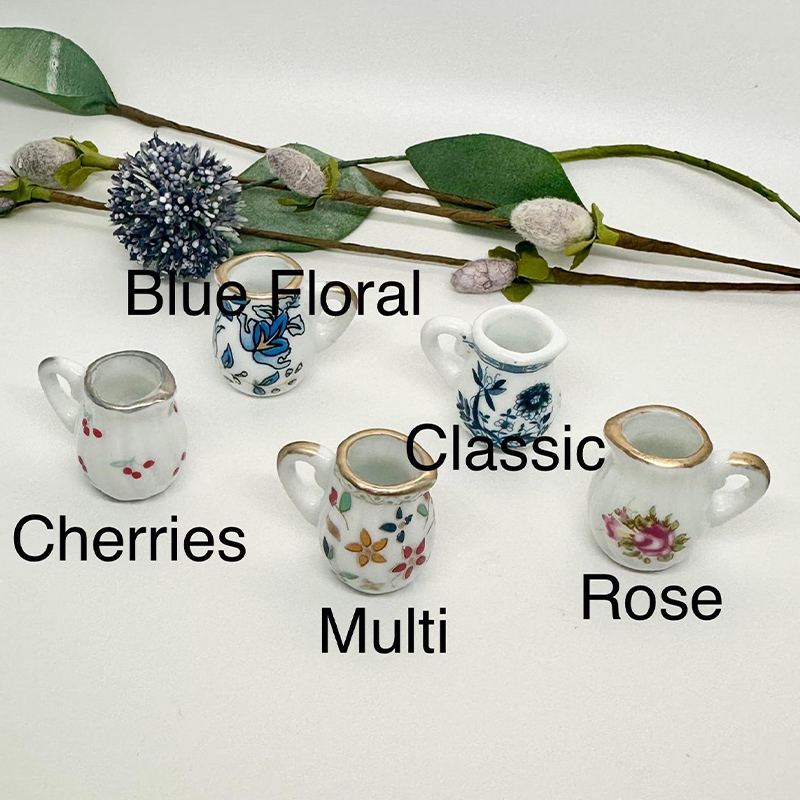Ceramic Bud Vase Fridge Magnets