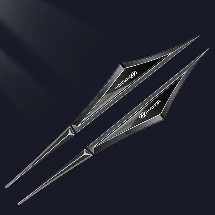 Universal 3D Blade Fender Side Marker Body Fender Decoration (2PCS)