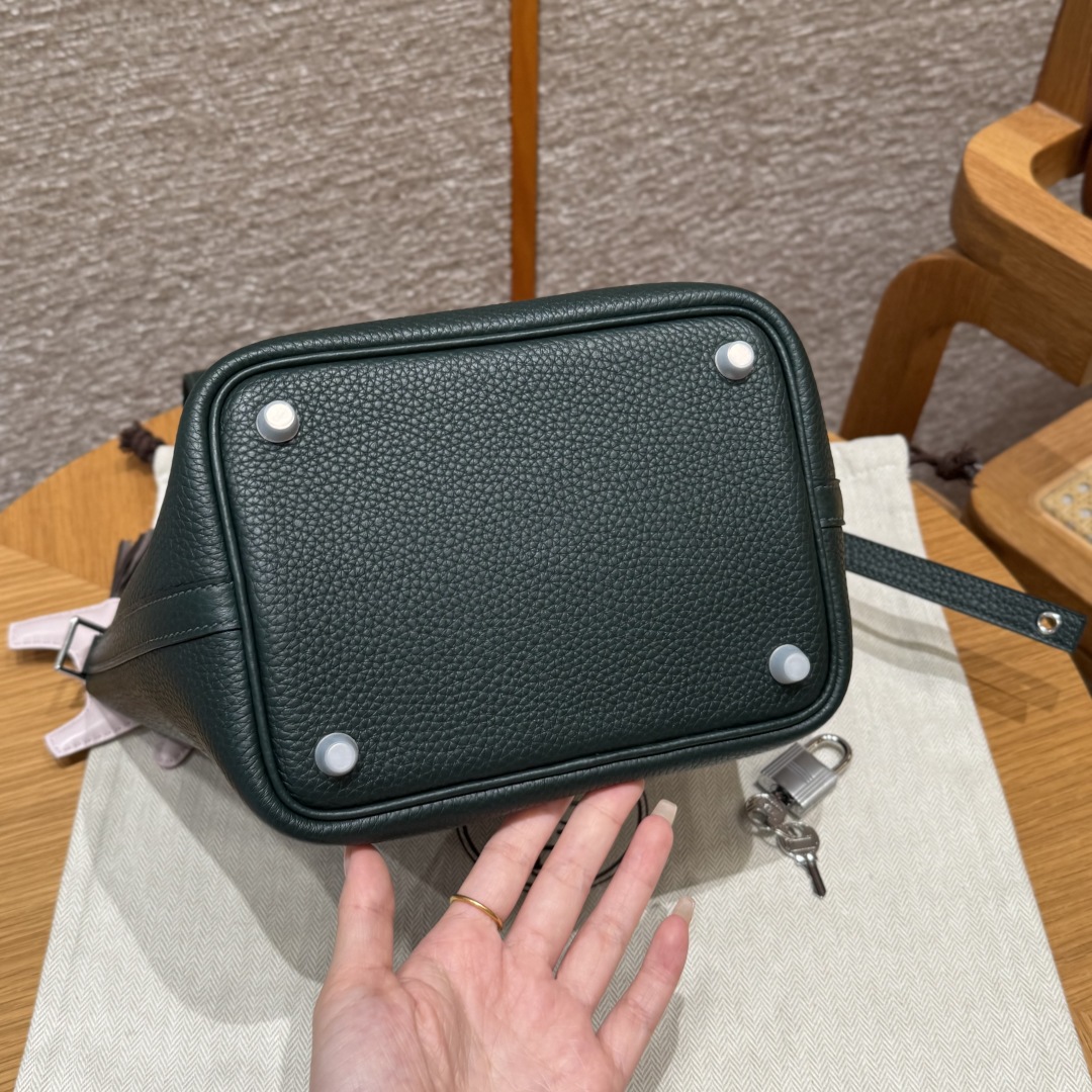 Hermès Picotin 60Vert cypress handbag (handmade to order)