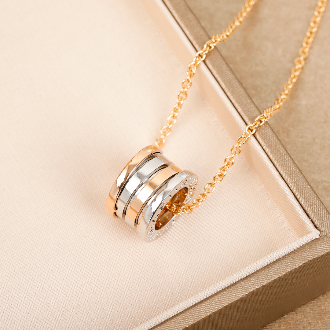 Bulgari Spring Tricolor Necklace