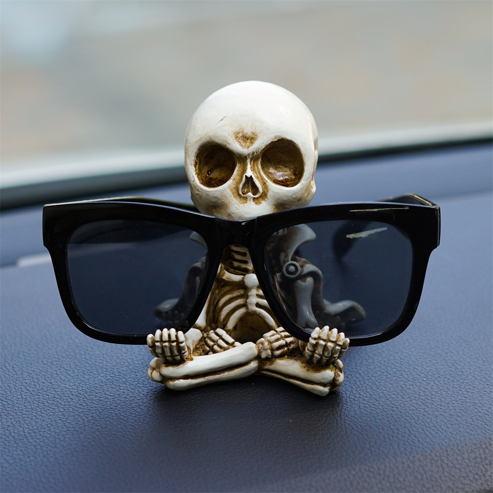 (🔥Last Day Promotion-SAVE 60% OFF)💀EVIL SKULL TRIO STATUE(A SET OF 3PCS)-WITH AIR FRESHENER-BUY 2 GET 10% OFF & FREE SHIPPING