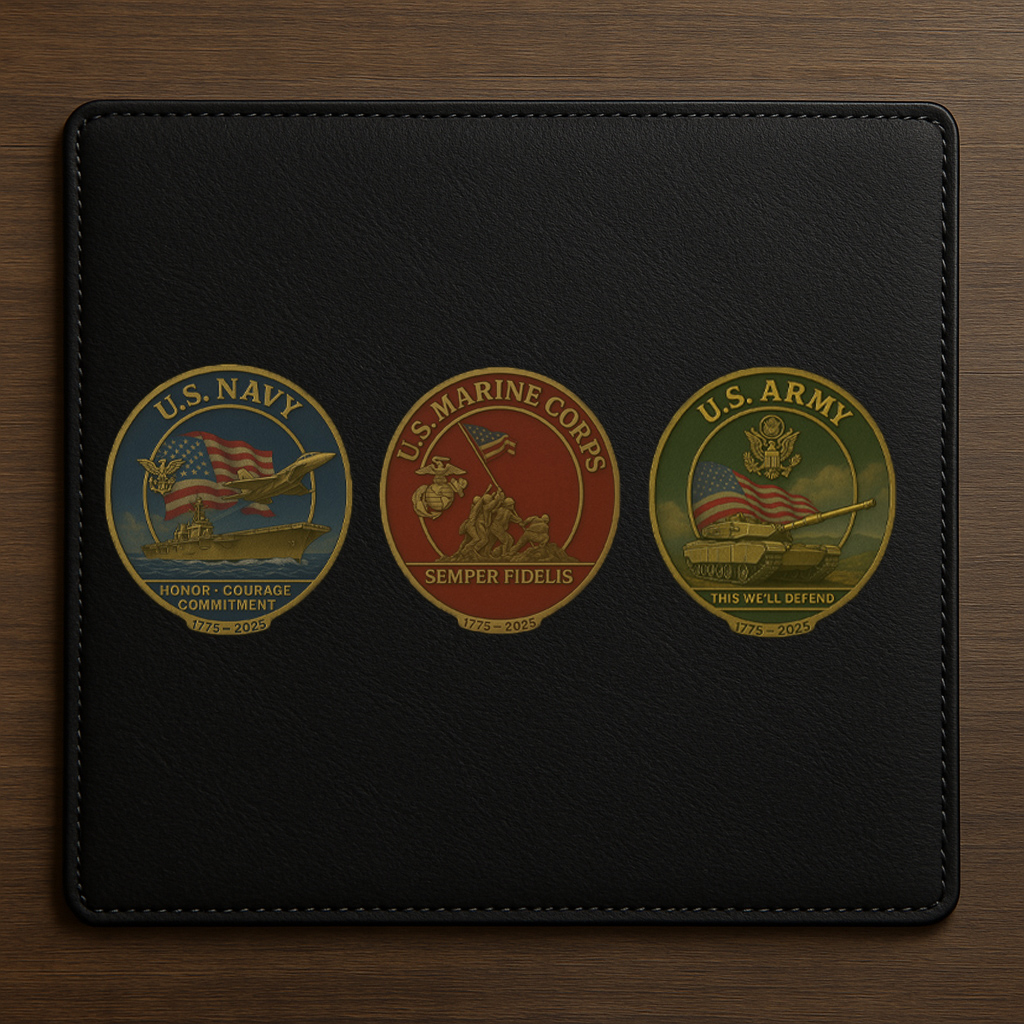 U.S. Military 250th Anniversary Commemorative Coins