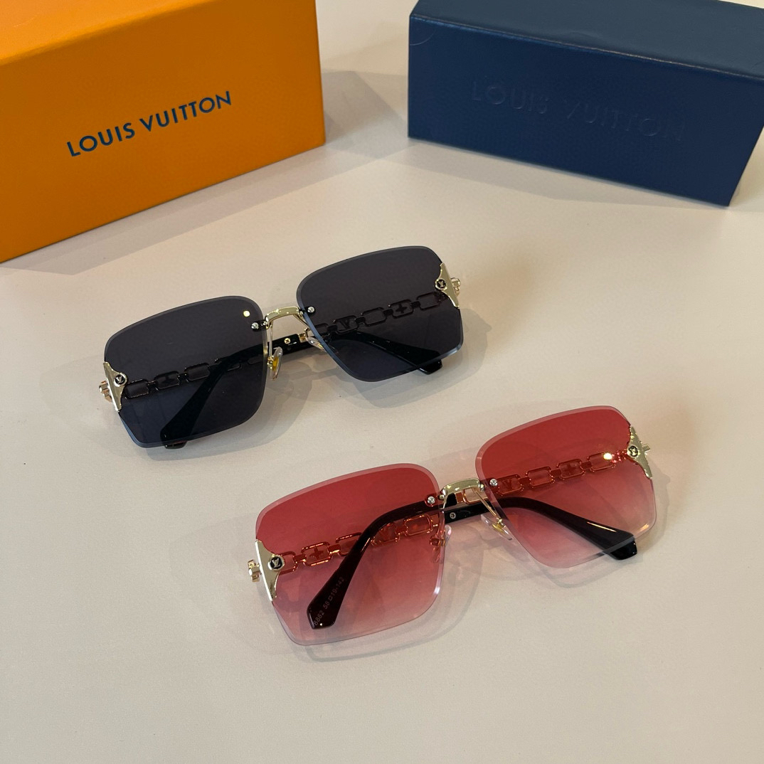Louis Vuitton rimless sunglasses