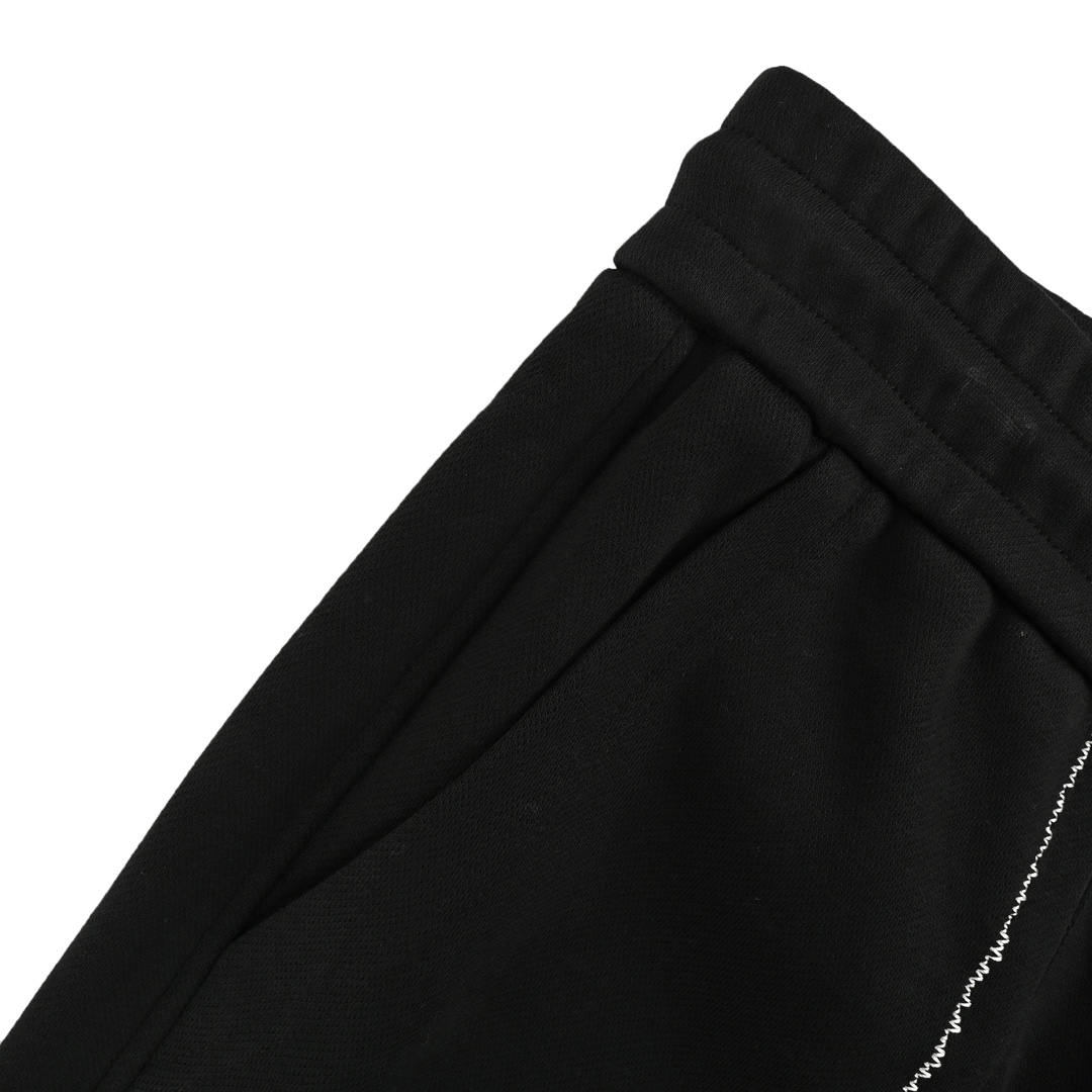 Loewe 24Fw embroidered logo fleece trousers