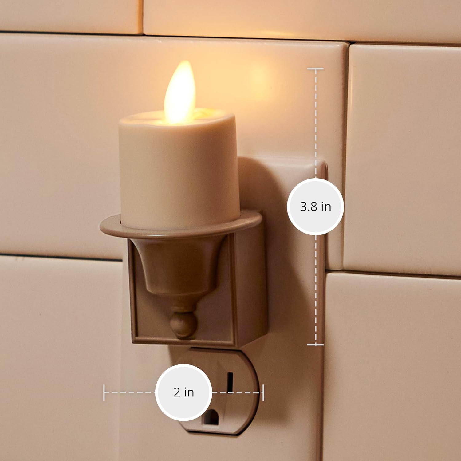 🔥Last Day 70% OFF🔥Flameless Candle Sensor Nightlight