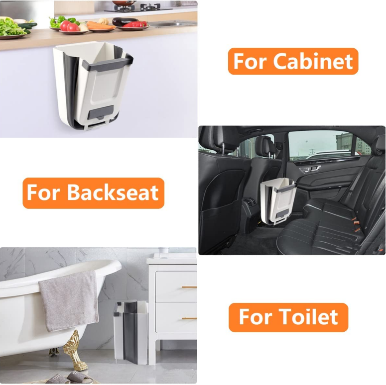 💥50% OFF--Last Day Sale🔥--Household Wall-mounted Folding Trash Can--BUY 2 GET 5% OFF & FREE SHIPPING