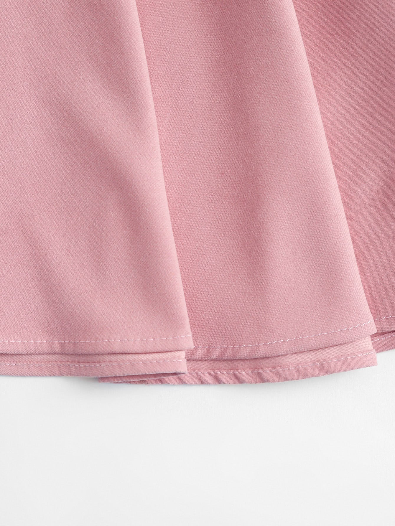 Bow Back Overall Skater Skirt