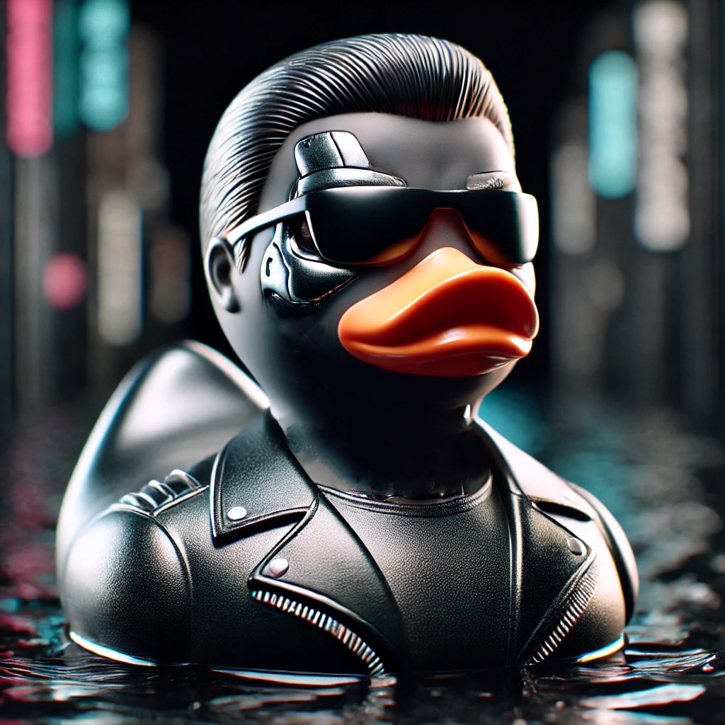 Scary Xenomorph Duck